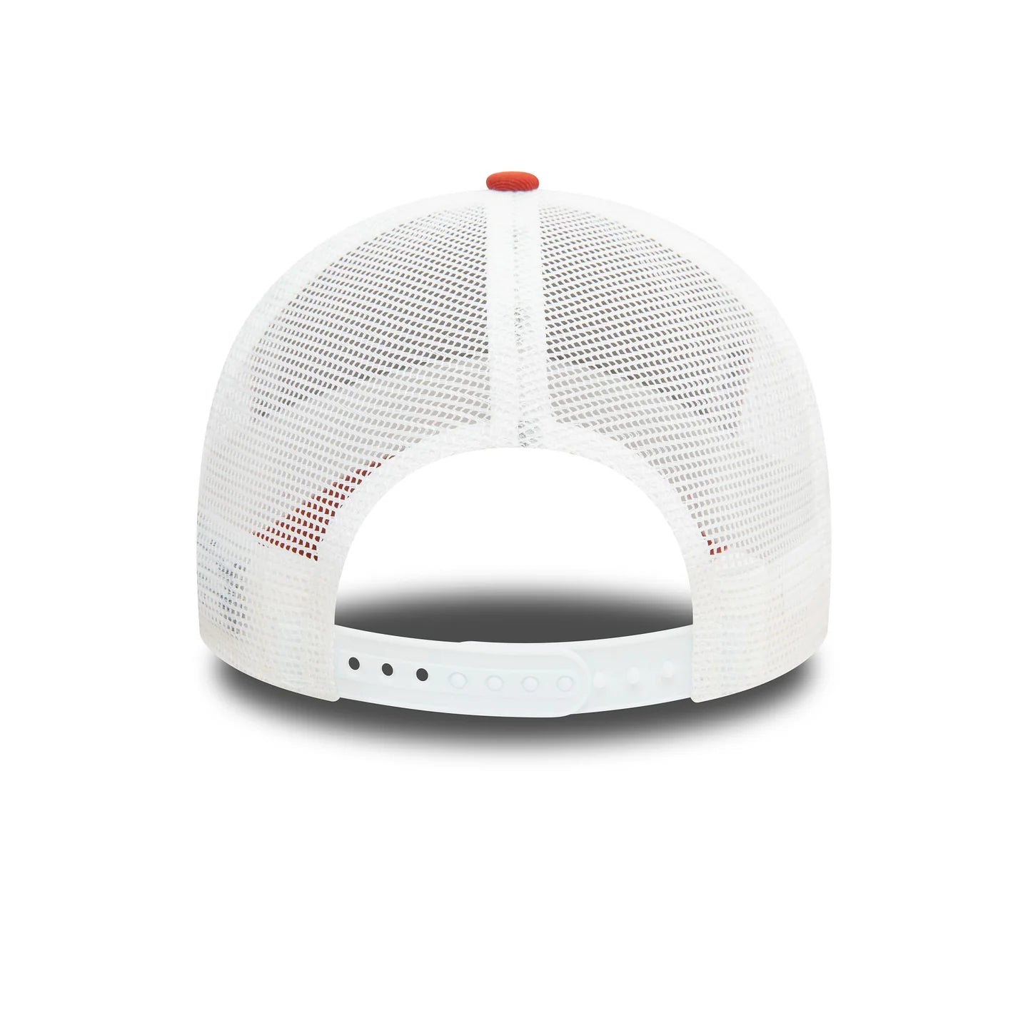 Oracle Red Bull Racing Hat - Formula 1 Seasonal 2-Tone Rust White 9Forty A-Frame Trucker Snapback Cap - New Era